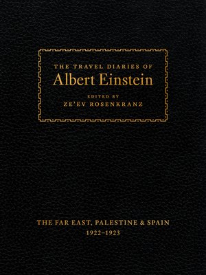 cover image of The Travel Diaries of Albert Einstein